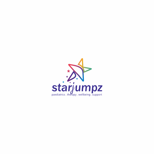 Jump logo with the title 'Star logo for starjumpz'