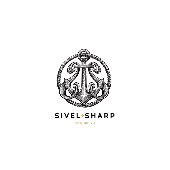 Naval logo with the title '"Civil + Sharp" - Civil for being a veteran owned brand and sharp for the well-dressed man.'