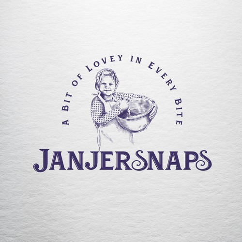 Art logo with the title 'Janjersnaps'