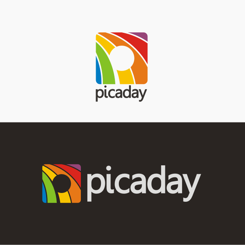 Picture design with the title 'logo for picaday'
