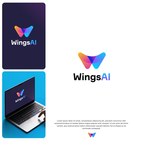 Flight design with the title 'WingsAI'