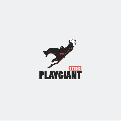 Giant logo with the title 'Bold logo for Play Giant Studio'