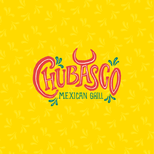 Mexican restaurant design with the title 'Chubasco'