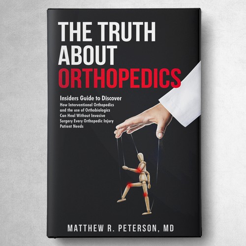 Medical book cover with the title 'Conceptual Cover Design'