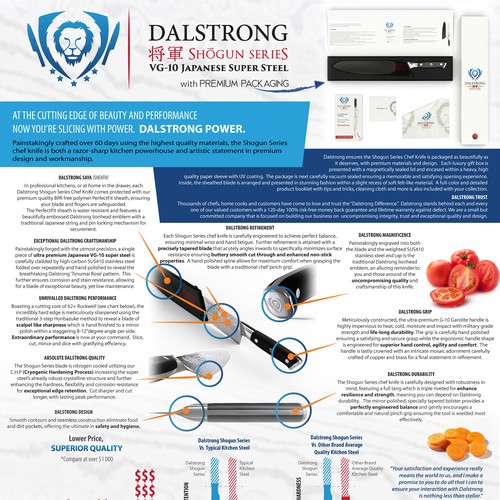 Kitchenware design with the title 'Elegant diagram '