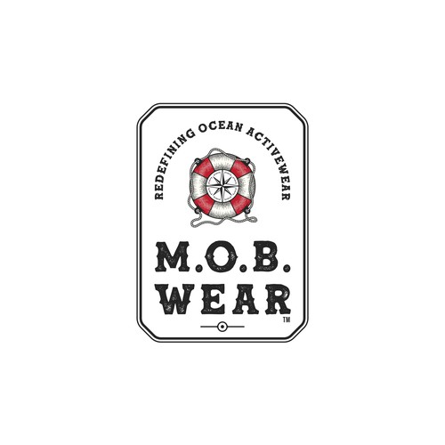 Young adult logo with the title 'M.O.B.wear'