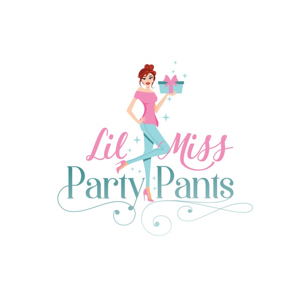 Event planning logo with the title 'Party Planning Website logo'