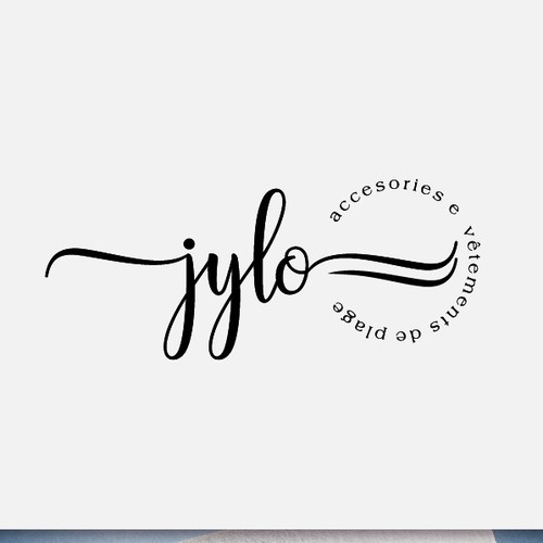 Swimwear logo with the title 'Logo concept for swimwear and summer accessories'