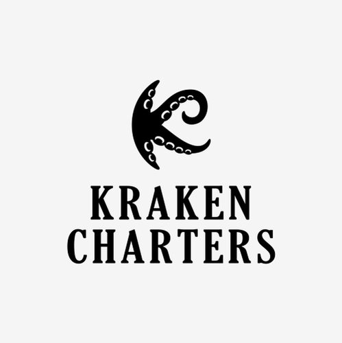 Octopus design with the title 'KRAKEN CHARTERS'