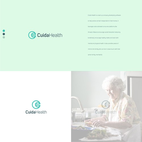 Communications brand with the title 'Cuida Health'