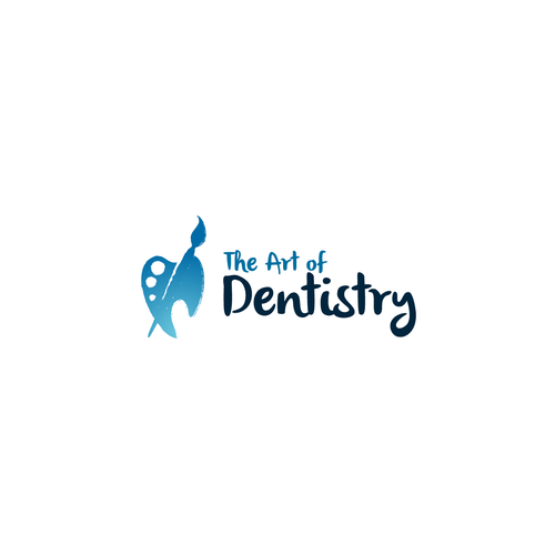 Artistic brand with the title 'Logo Design for The Art of Dentistry'