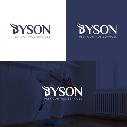 Yak logo with the title 'Byson Logo'
