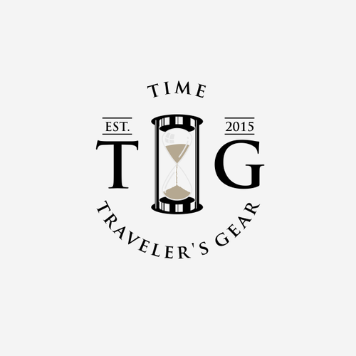 Time design with the title 'time traveler's gear'