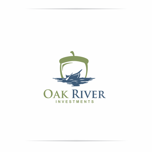 River logo with the title 'oak river'