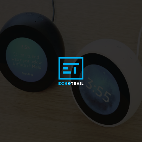 Ecological brand with the title 'logo design'