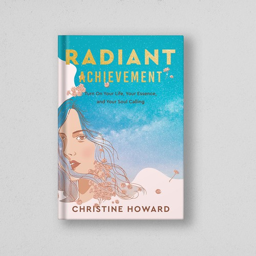 Women empowerment design with the title 'Cover book illustration'