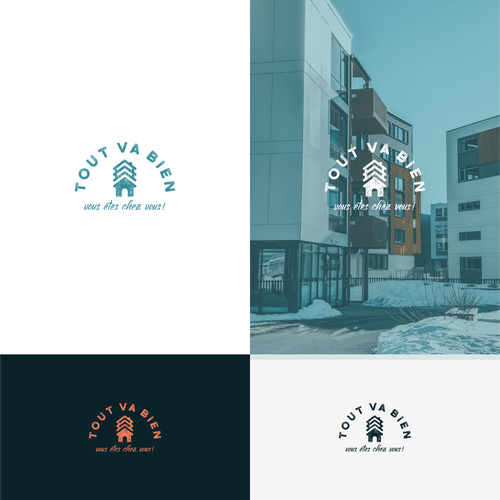 Hipster brand with the title 'Hipster Logo Concept For Tout Va Bien'