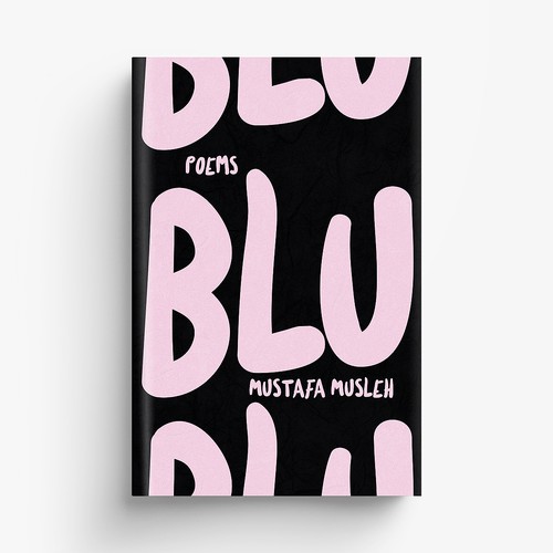 Poetry book cover with the title 'romantic poetry'