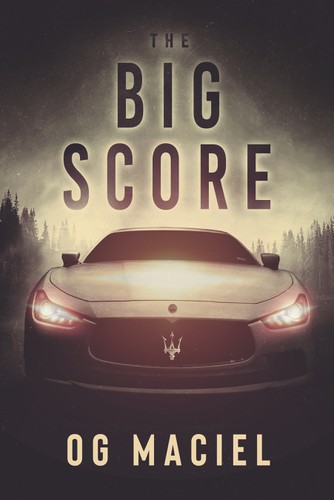 Young adult book cover with the title 'The Big Score -book cover-'