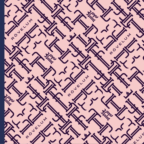 Pattern design artwork with the title 'Pattern for modern fashion brand '