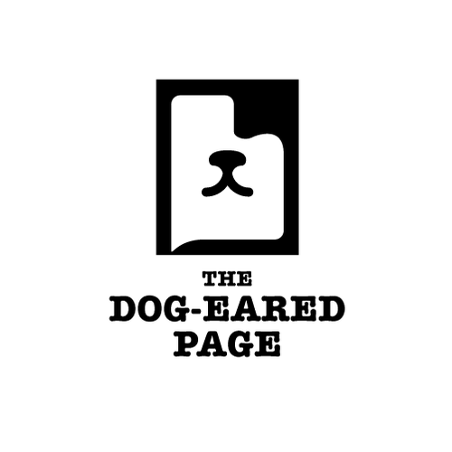 Bookstore logo with the title 'The Dog-Eared Page'