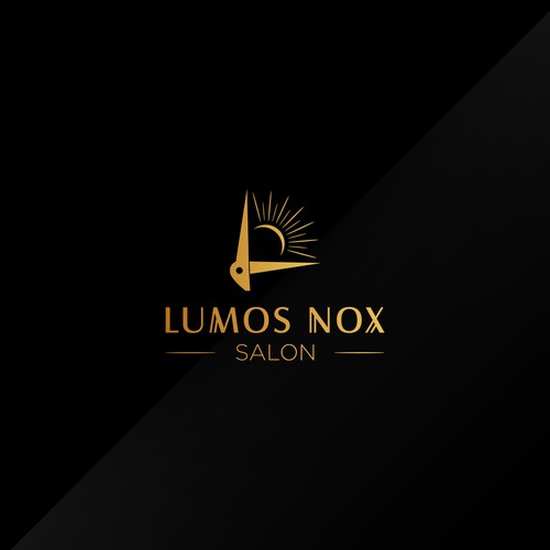Cut design with the title 'Lumos Nox Salon'