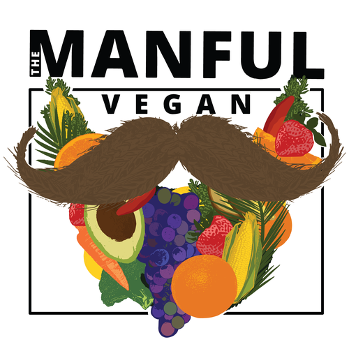 Manly design with the title 'Manly Fruit Logo'