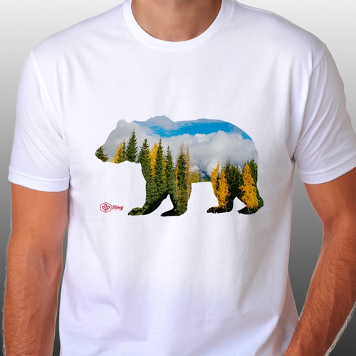 Bear T shirt Designs 65 Bear T shirt Ideas in 2024 99designs