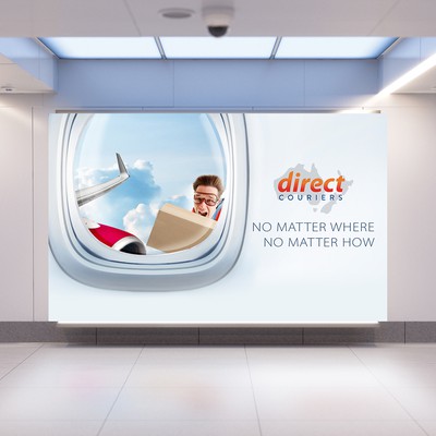 Direct Courier signage design