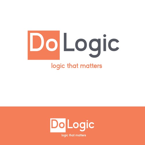 Tech company logo with the title 'Do Logic Logo'
