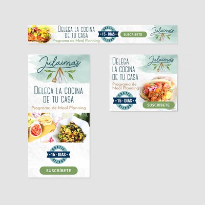 Banner design for Healthy Catering