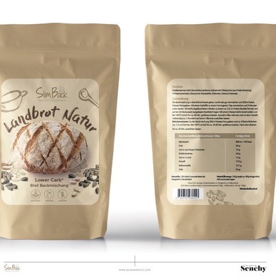 Bread powder packaging