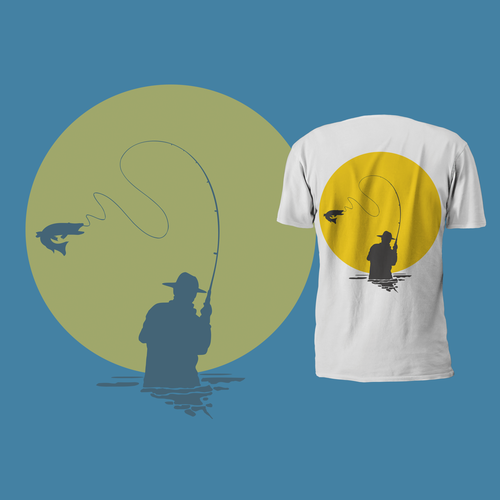 Silhouette t-shirt with the title 'Vintage Style'