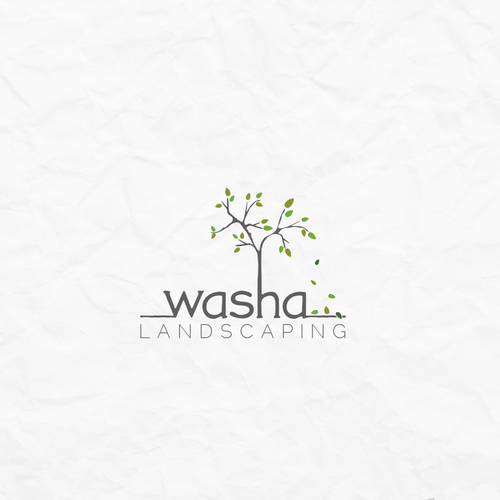 Appealing logo with the title 'Earthy logo for a Landscaping Business'