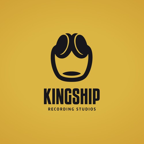 Headphone design with the title 'Kingship'