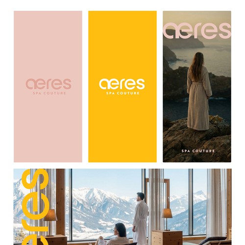 Design with the title 'æres'