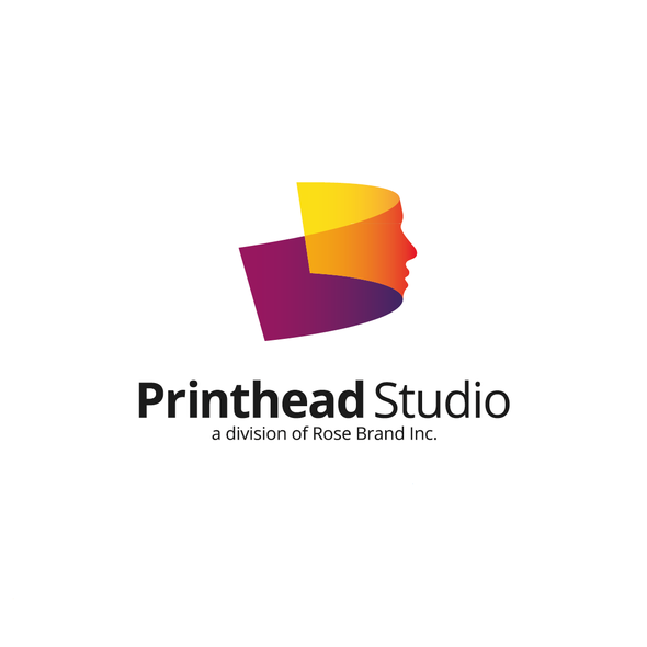 Printer logo with the title 'Logo for Printhead Studio'