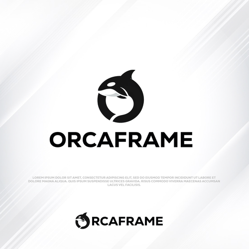 Orca design with the title 'Orcaframe'