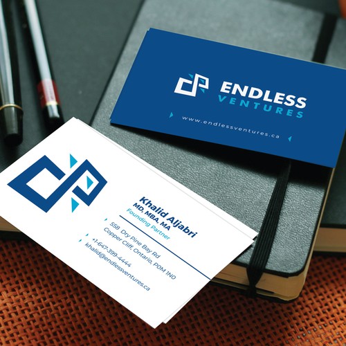 Consulting brand with the title 'Identity for Investment Brand'