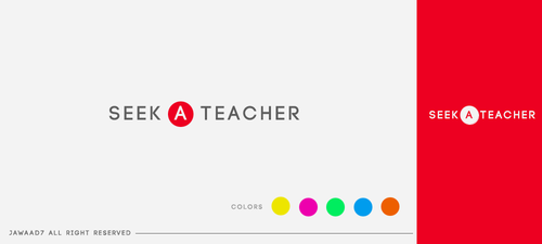 Teacher logo with the title 'Need a professional and intelligent looking for Educational Website'