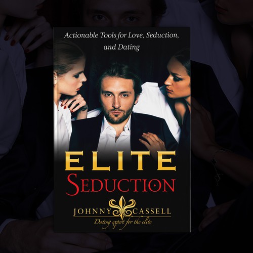Professional book cover with the title 'Luxurious design for one of the UK's top dating coaches'