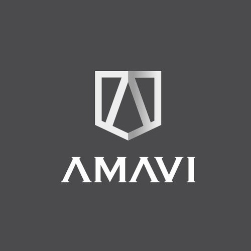 Watch logo with the title 'AMAVI watches logo'