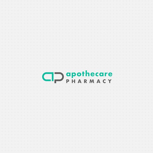 Pharmacy logo with the title 'apothecare pharmacy'