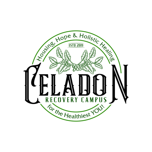 University brand with the title 'Celadon Recovery Campus CRC'
