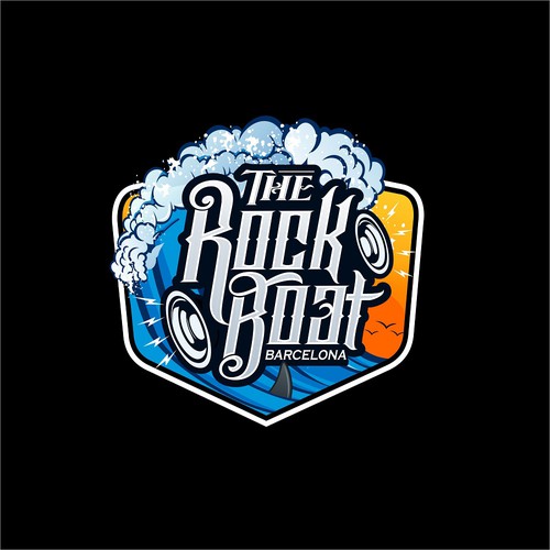 Rock brand with the title 'rock boat!'