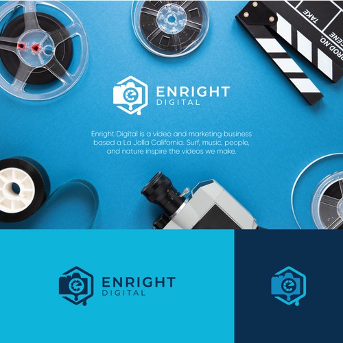 Precision logo with the title 'Logo Design for Consulting Agency'