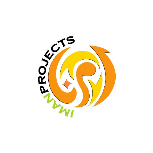 Arabic calligraphy logo with the title 'Calligraphic logo'