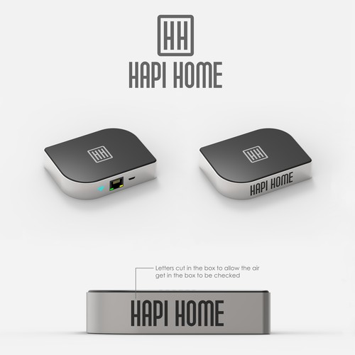 Sensor design with the title 'Modern device for humidity detection.'