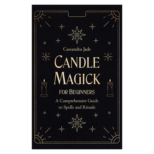 Occult design with the title 'Occult book cover design'