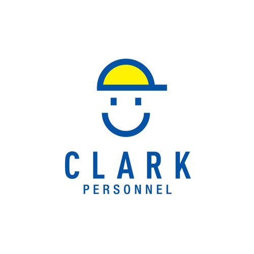 Worker logo with the title 'Clark Personnel Logo'
